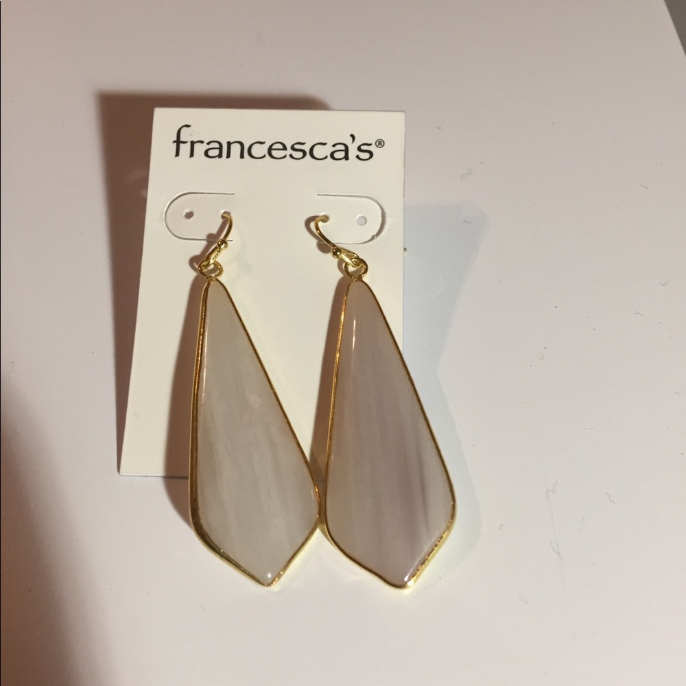 Francesca’s Statement Earrings NWT